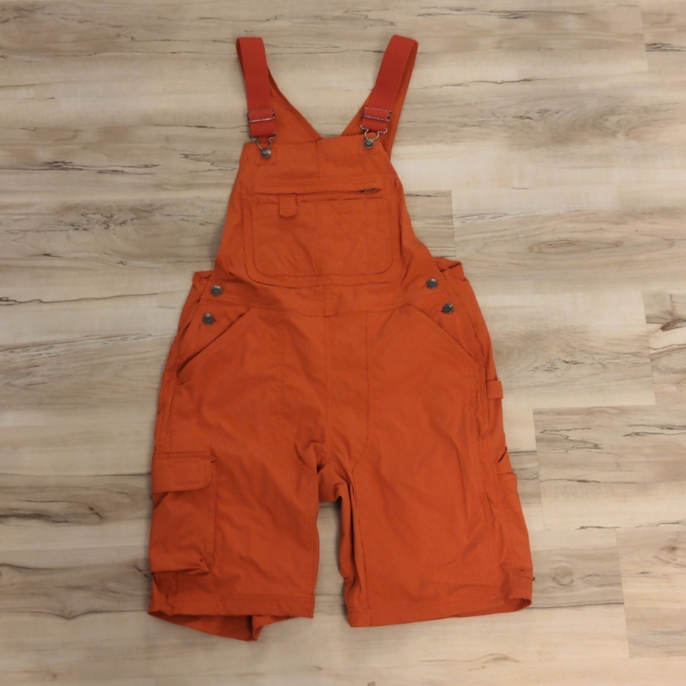 Duluth Tomato Short Overalls